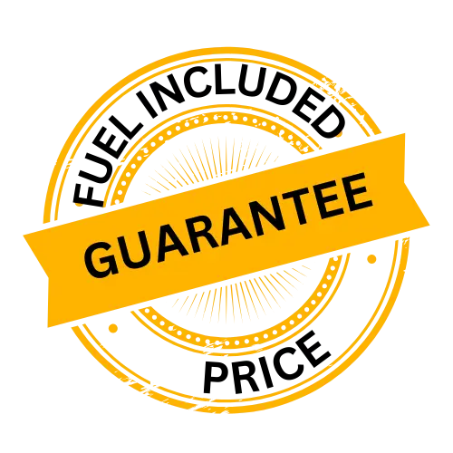 Fuel included guarantee price badge